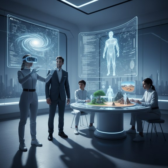 Smart immersion technology — AI, AR, and VR convergence creating intelligent, adaptive immersive experiences