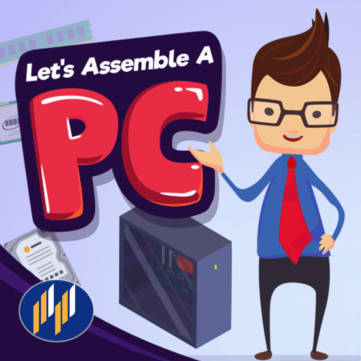 PC Assembly Interactive Guide — Flash-based educational tool for computer hardware learning