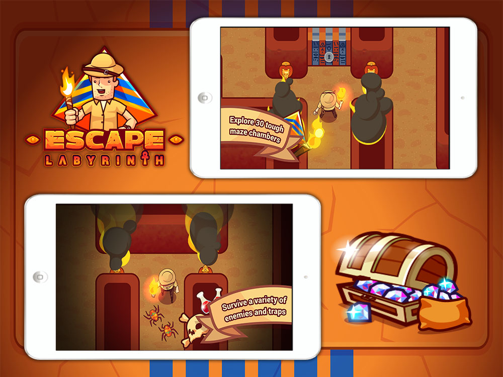 Escape Labyrinth Mobile Game — gallery image 1