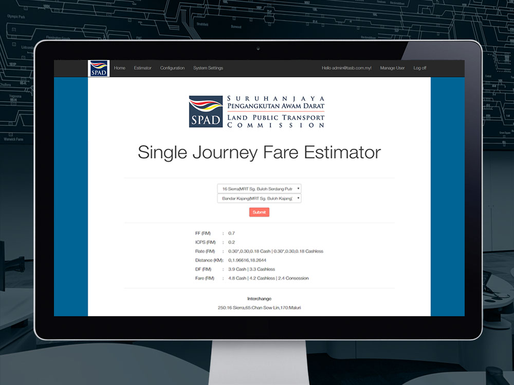 SPAD Integrated Fare System — gallery image 2
