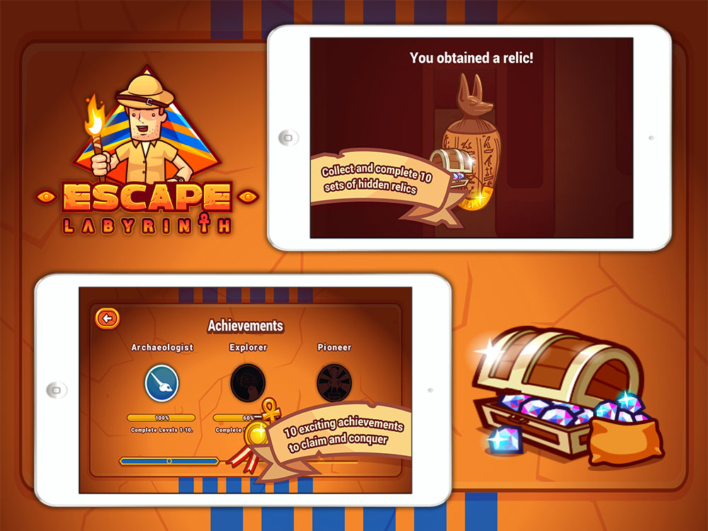 Escape Labyrinth Mobile Game — gallery image 2