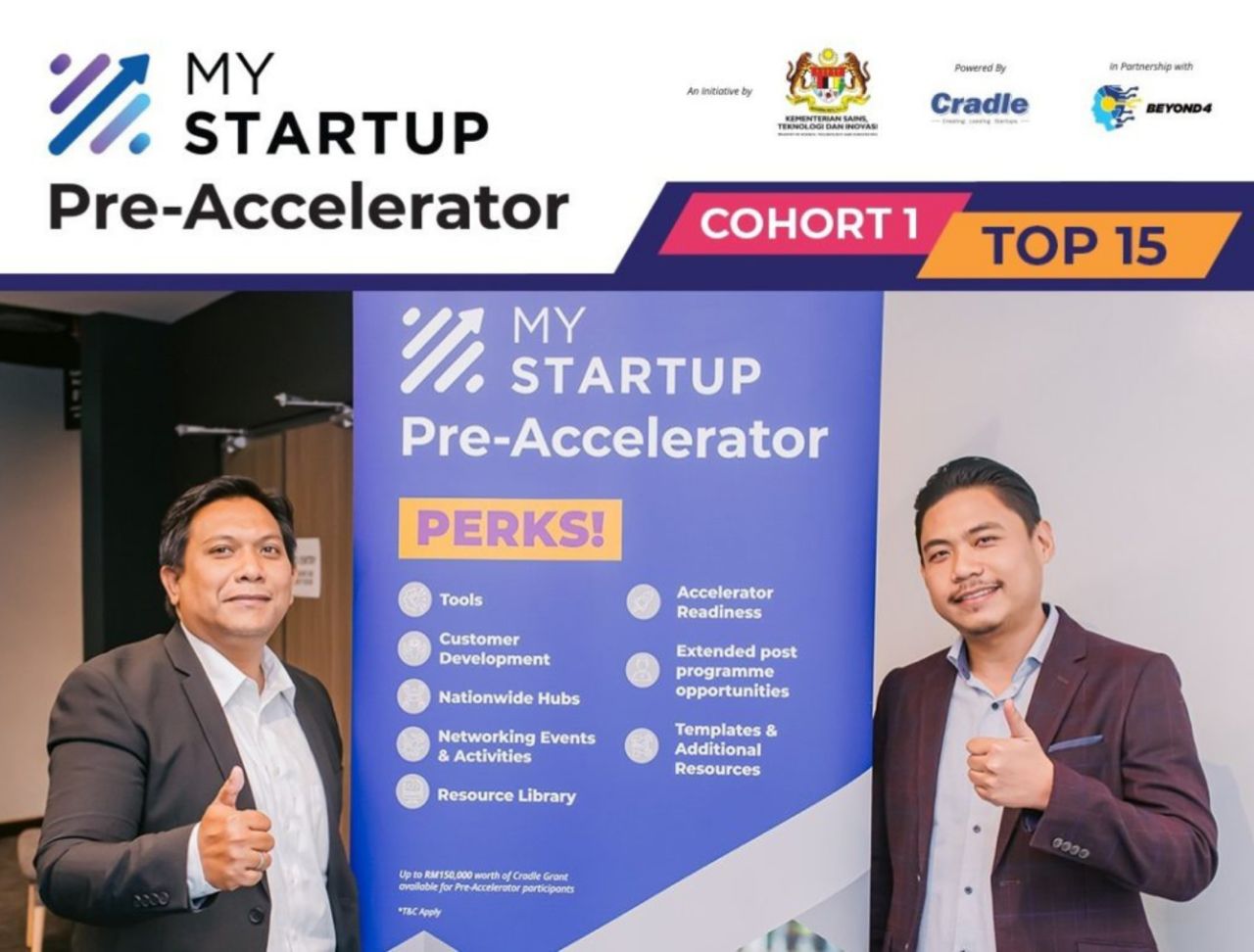 UniVRse selected for MYStartup Pre-Accelerator Programme Cohort 1 — top 40 startups nationwide