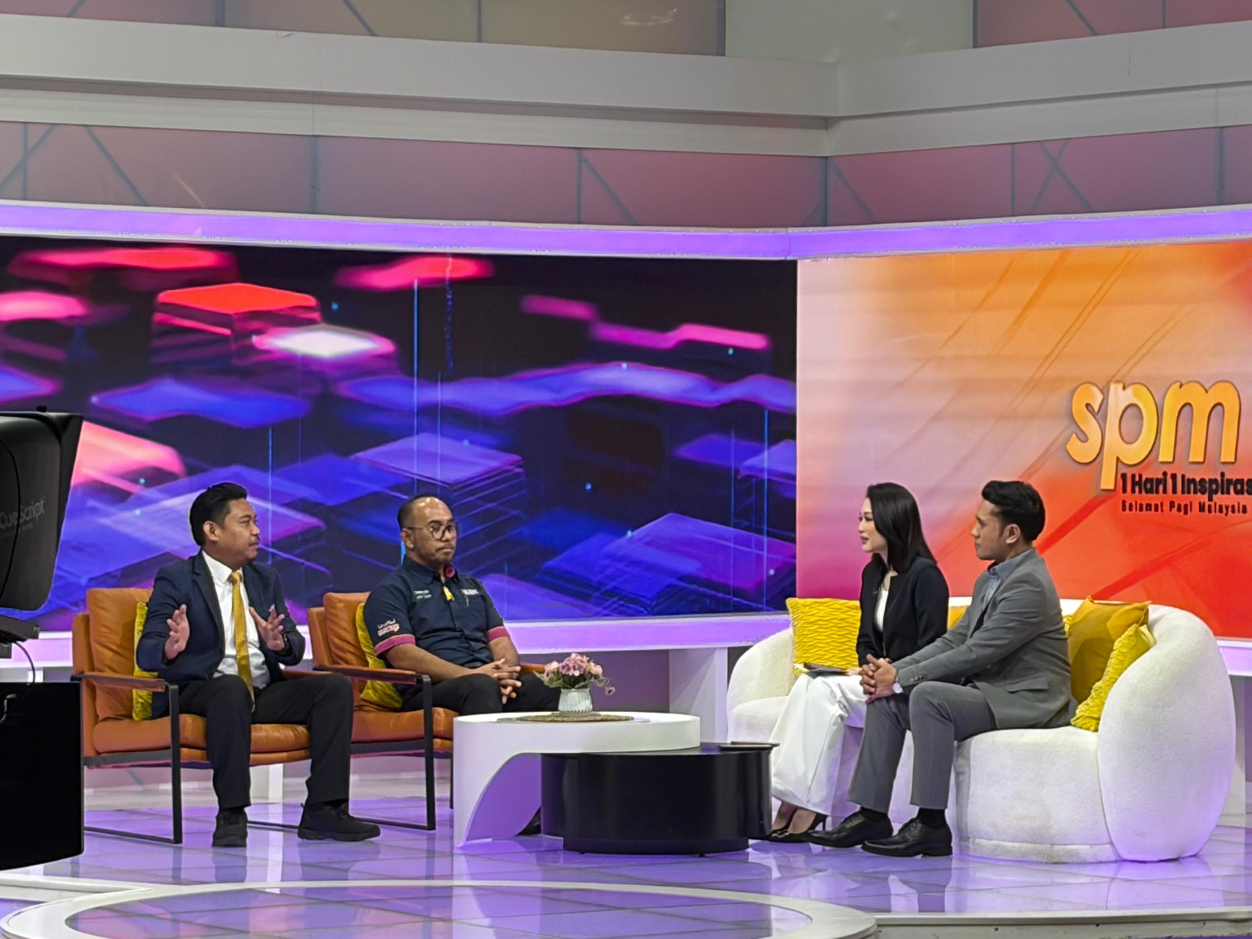UniVRse founder interview on Selamat Pagi Malaysia RTM national television programme
